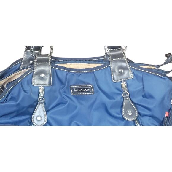 Storksac "Olivia" Navy Blue Diaperbag - Picture 2 of 7